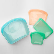 Load image into Gallery viewer, CHUBBY SILICONE POUCH SETS Platinum Food Grade Silicone Pouches
