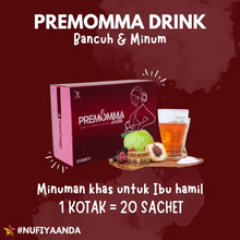 Load image into Gallery viewer, Nufiya Premomma Drink Prenatal Support