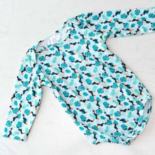 Load image into Gallery viewer, Chubby Phat Kisses -  Long Sleeve Rompers 100% GOTS Certified Organic Cotton