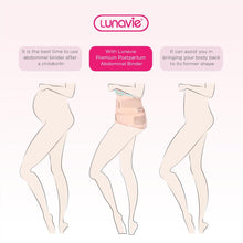 Load image into Gallery viewer, Lunavie Premium Postpartum Abdominal Binder