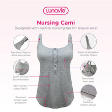 Load image into Gallery viewer, Lunavie Nursing Cami XL
