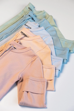 Load image into Gallery viewer, Chubby phat kisses -Sleep & Play Smart 2-Way Zip Footie Pyjama