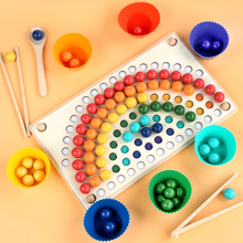 Load image into Gallery viewer, Rainbow Clip Beads