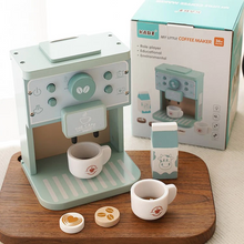 Load image into Gallery viewer, Kabi Wooden Coffee Maker Pretend Toy