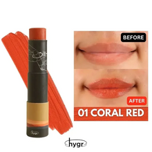 Load image into Gallery viewer, HYGR Natural Tinted Lip Balm + 2 % Hyaluronic Acid