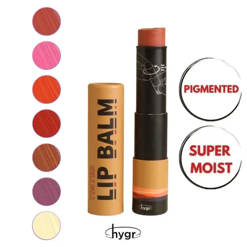 HYGR Natural Tinted Lip Balm + 2 % Hyaluronic Acid