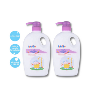 2 in 1 Hair and Body Wash (2 x 750ml)