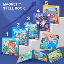 Load image into Gallery viewer, Magnetic 3 IN 1 Puzzles Book