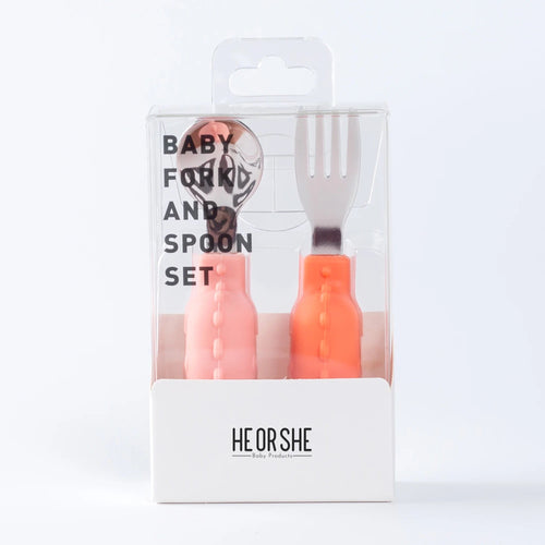 HEORSHE Baby Fork and Spoon set