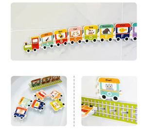 Bath Toy - Foam Train Alphabets & Puzzle