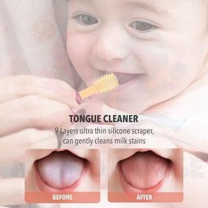 Baby toothbrush/oral cleaner