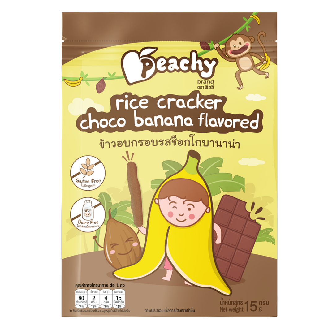 Peachy Rice Cracker