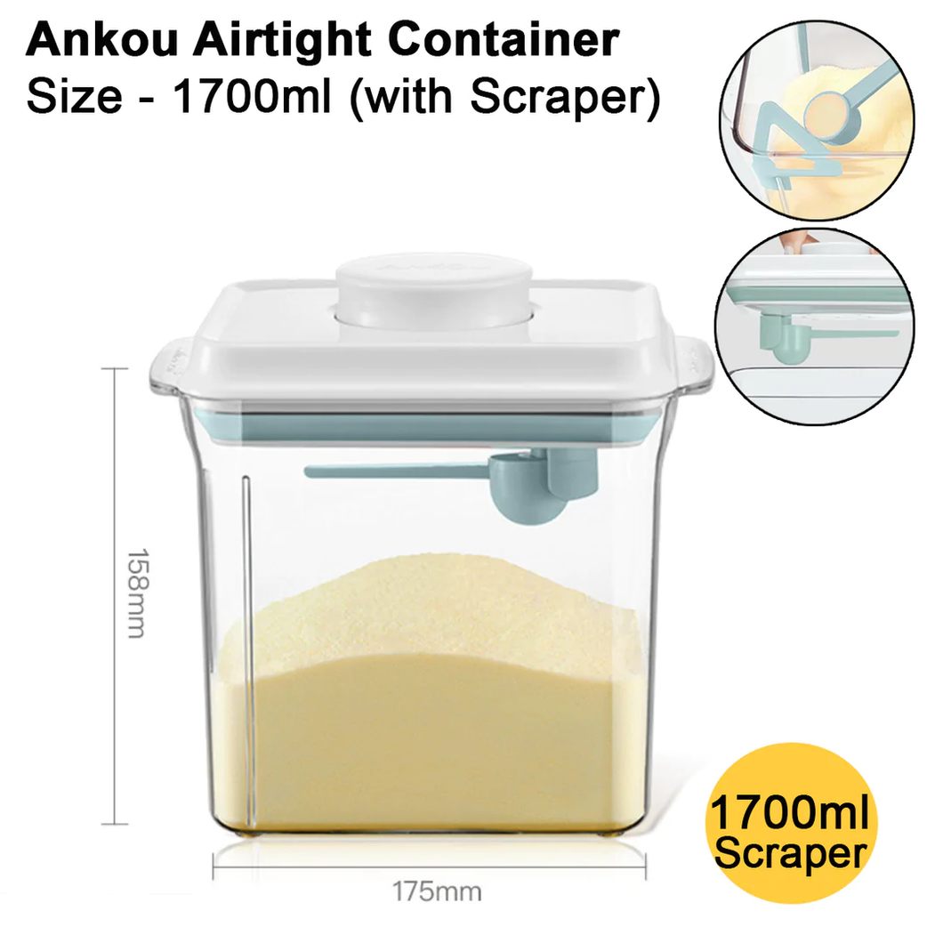 Ankou Airtight Container 1700ml (Transparent)