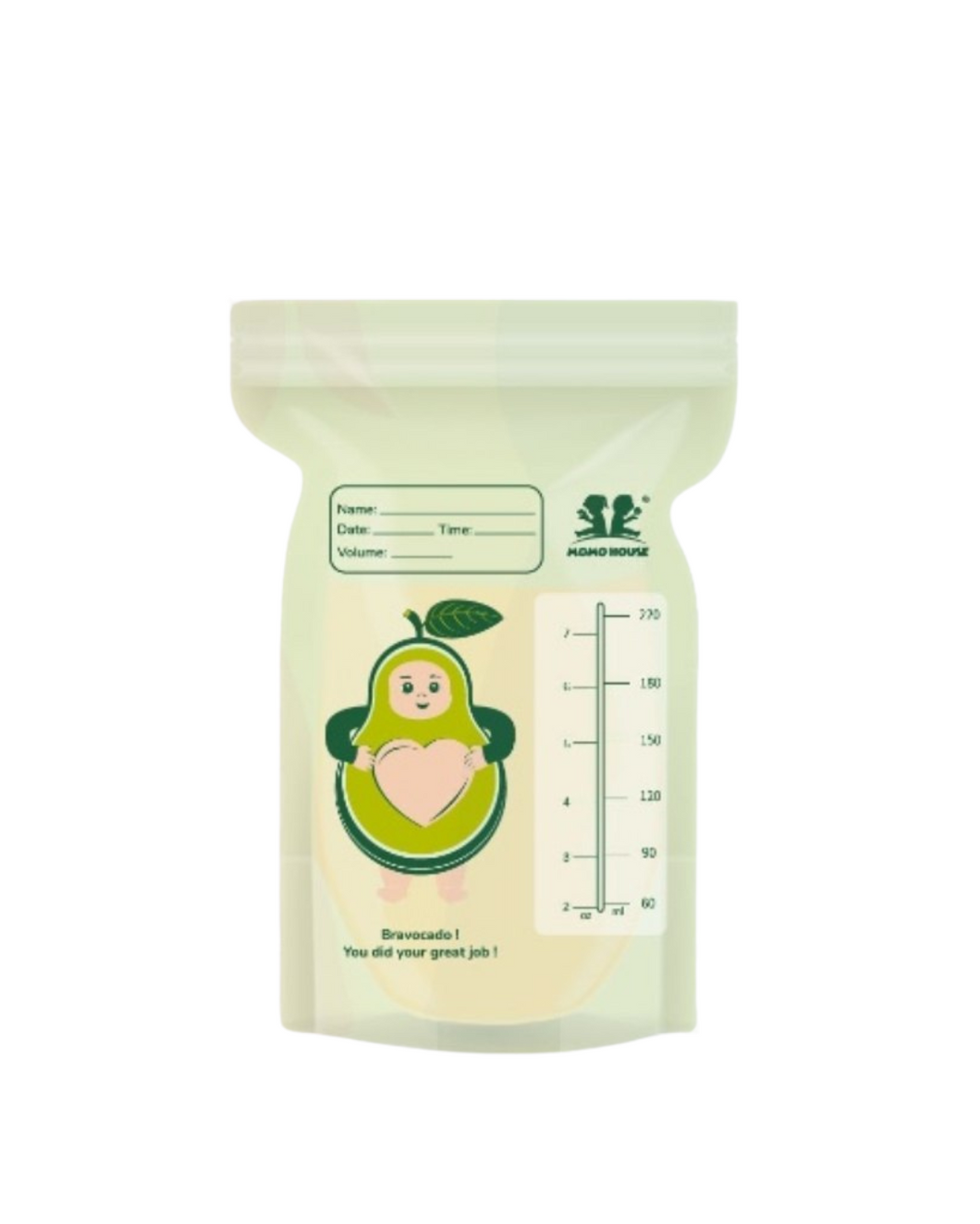 Momohouse Double Lock Breastmilk Storage Bag (30pcs)
