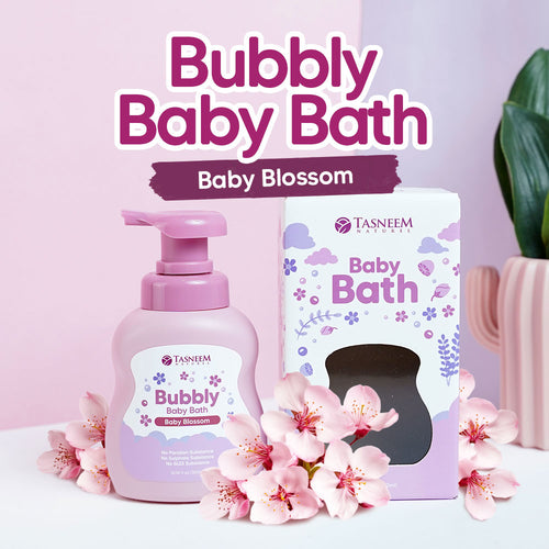 TASNEEM Naturel Bubbly Bath Baby Blossom