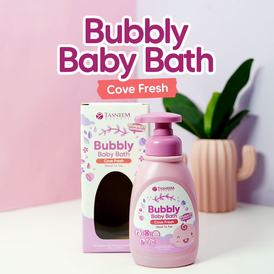 TASNEEM Naturel Bubbly Bath Cove Fresh