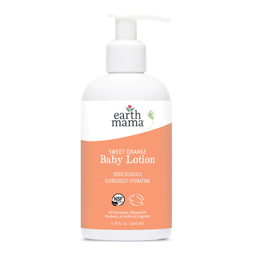 Earth Mama Organics Sweet Orange Baby Lotion (240ml)