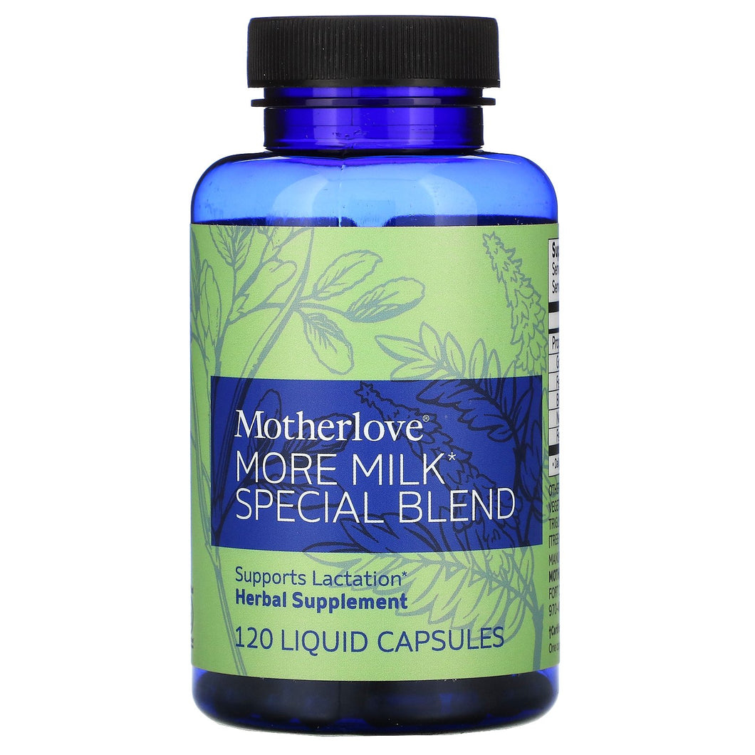 Motherlove More Milk Special Blend 120 Capsules