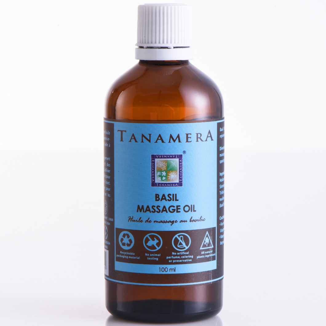 Tanamera Basil Massage Oil