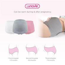 Load image into Gallery viewer, Lunavie Cotton Maxi Maternity Panty (3 pcs)