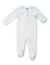Load image into Gallery viewer, Chubby phat kisses -Sleep &amp; Play Smart 2-Way Zip Footie Pyjama
