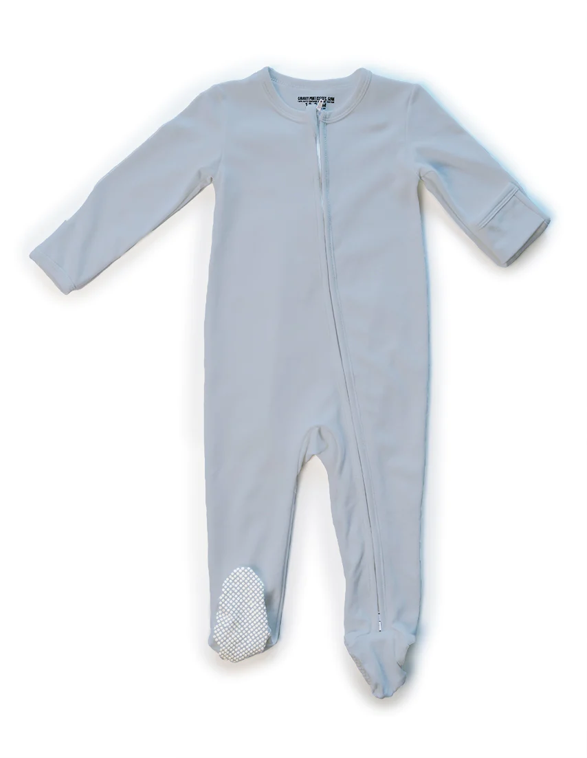 Chubby phat kisses -Sleep & Play Smart 2-Way Zip Footie Pyjama