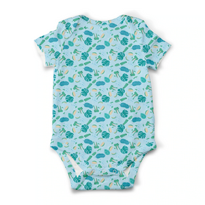 Chubby Phat Kisses -  Short Sleeve Rompers 100% GOTS Certified Organic Cotton