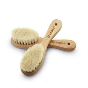 Haakaa Goat Wool Baby Hair Brush