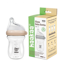 Load image into Gallery viewer, Haakaa Glass Baby Bottle