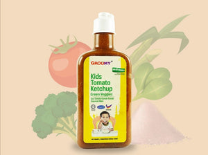 Groomy Kids Tomato Ketchup Green Veggies (For 12+ months)