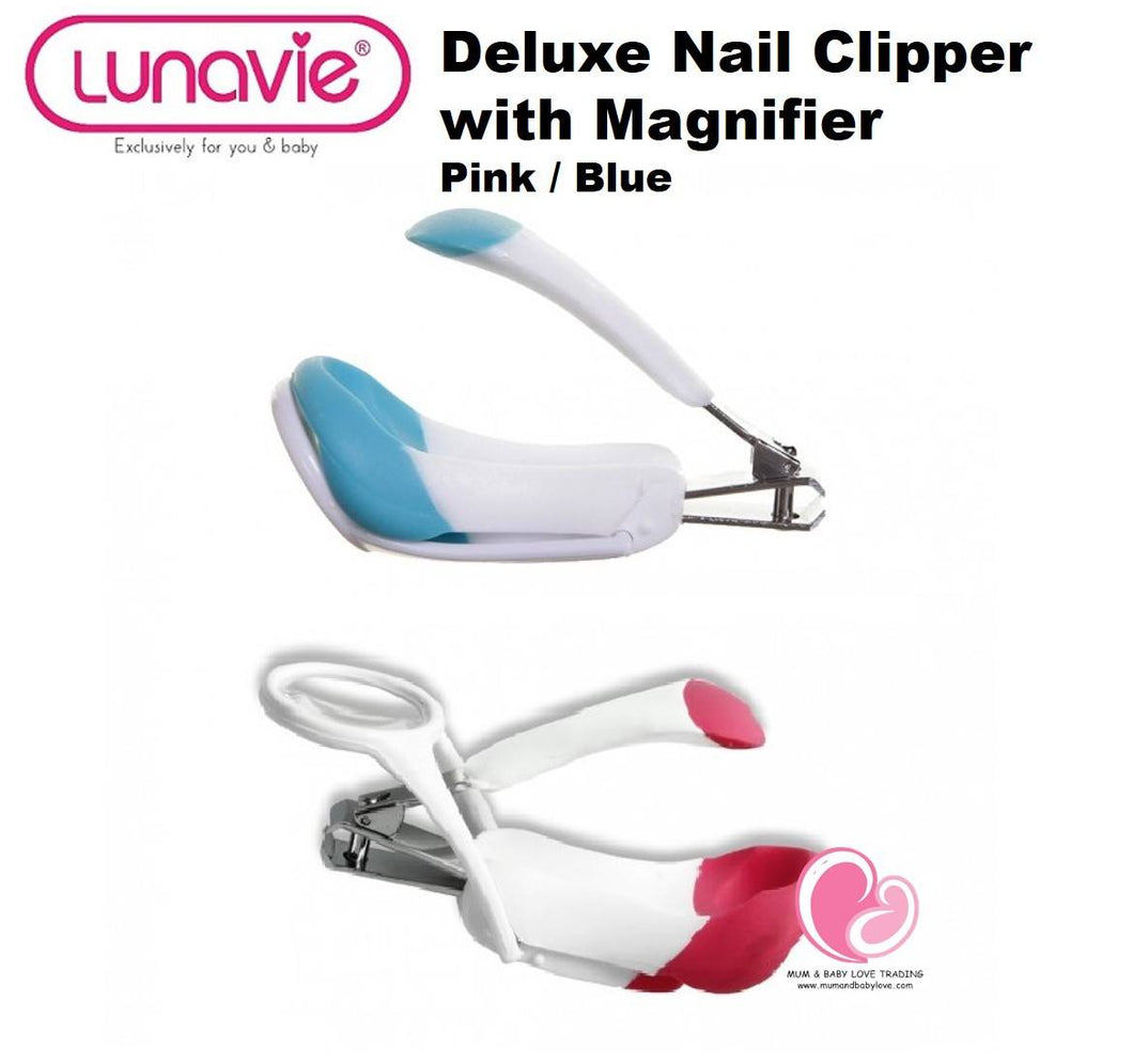 Lunavie Deluxe Nail Clipper with Magnifier