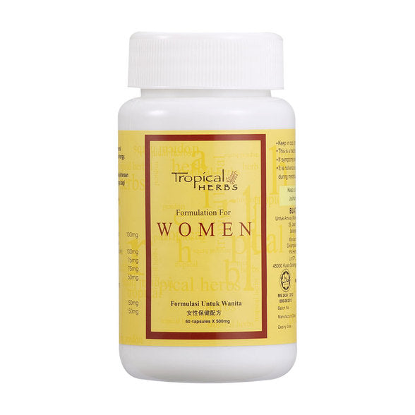 Tropical herbs Formulation For Women