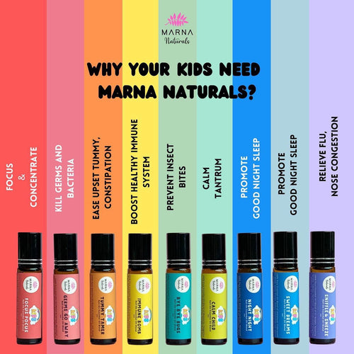 Marna Naturals Roll-On Essential Oil Blend Kids Range