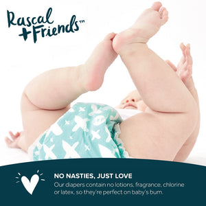 Rascal + Friends Premium Diapers (Tape)