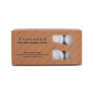 Tanamera Palm Wax Tea Light Candle