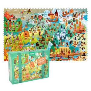 Mideer – Travel Around the World Puzzle Classic Europe (180pcs)