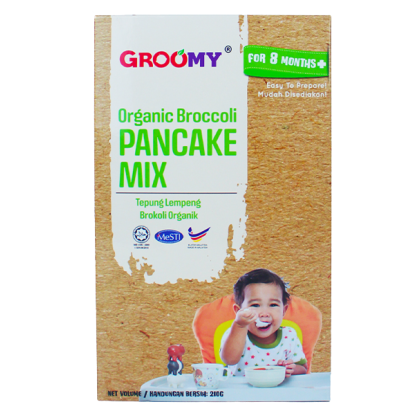 Groomy Organic Broccoli Pancake Mix (For 8+ months)