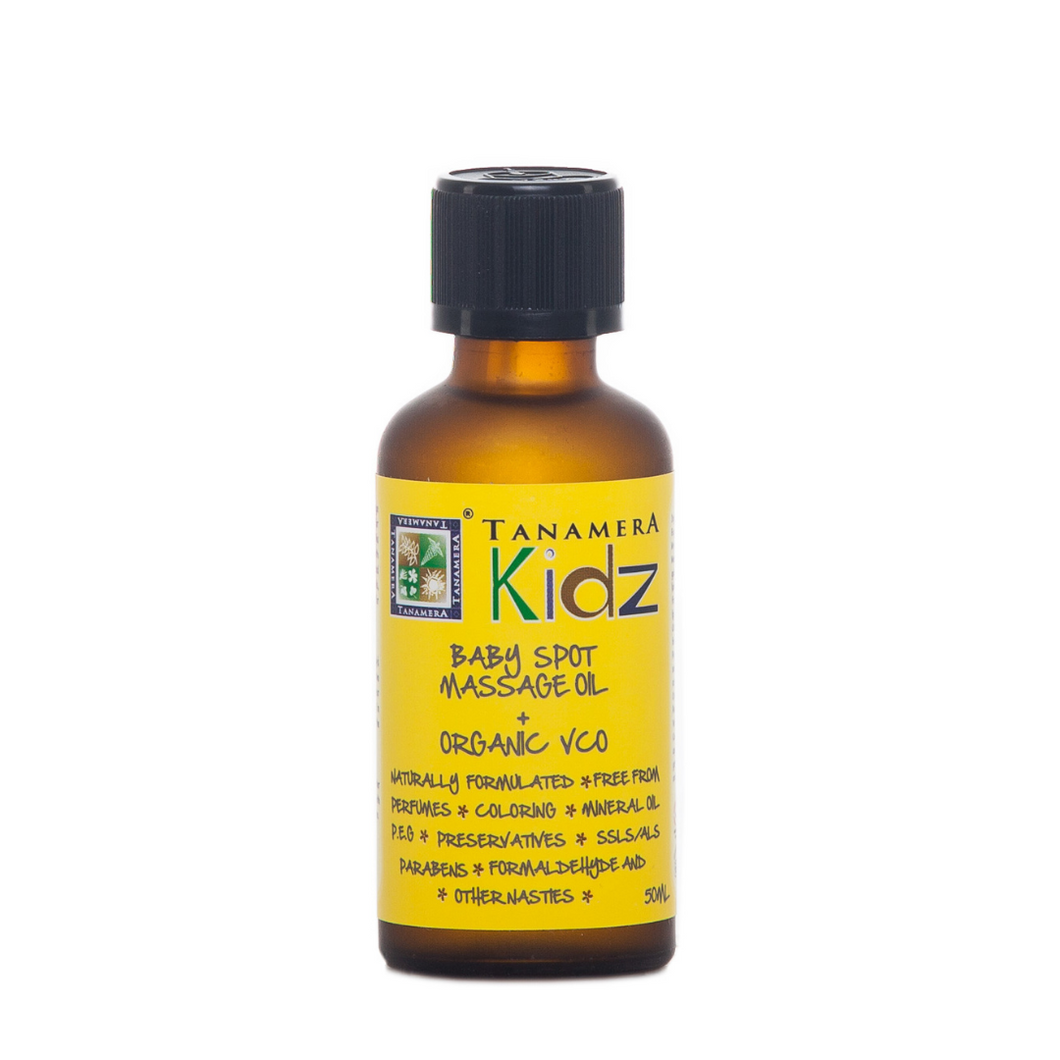 Tanamera Kidz Baby Spot Massage Oil W/ Organic VCO