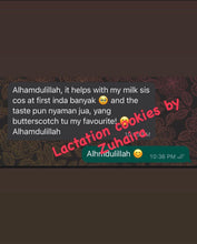 Load image into Gallery viewer, Lactation Cookies by Zuhaira Homemade