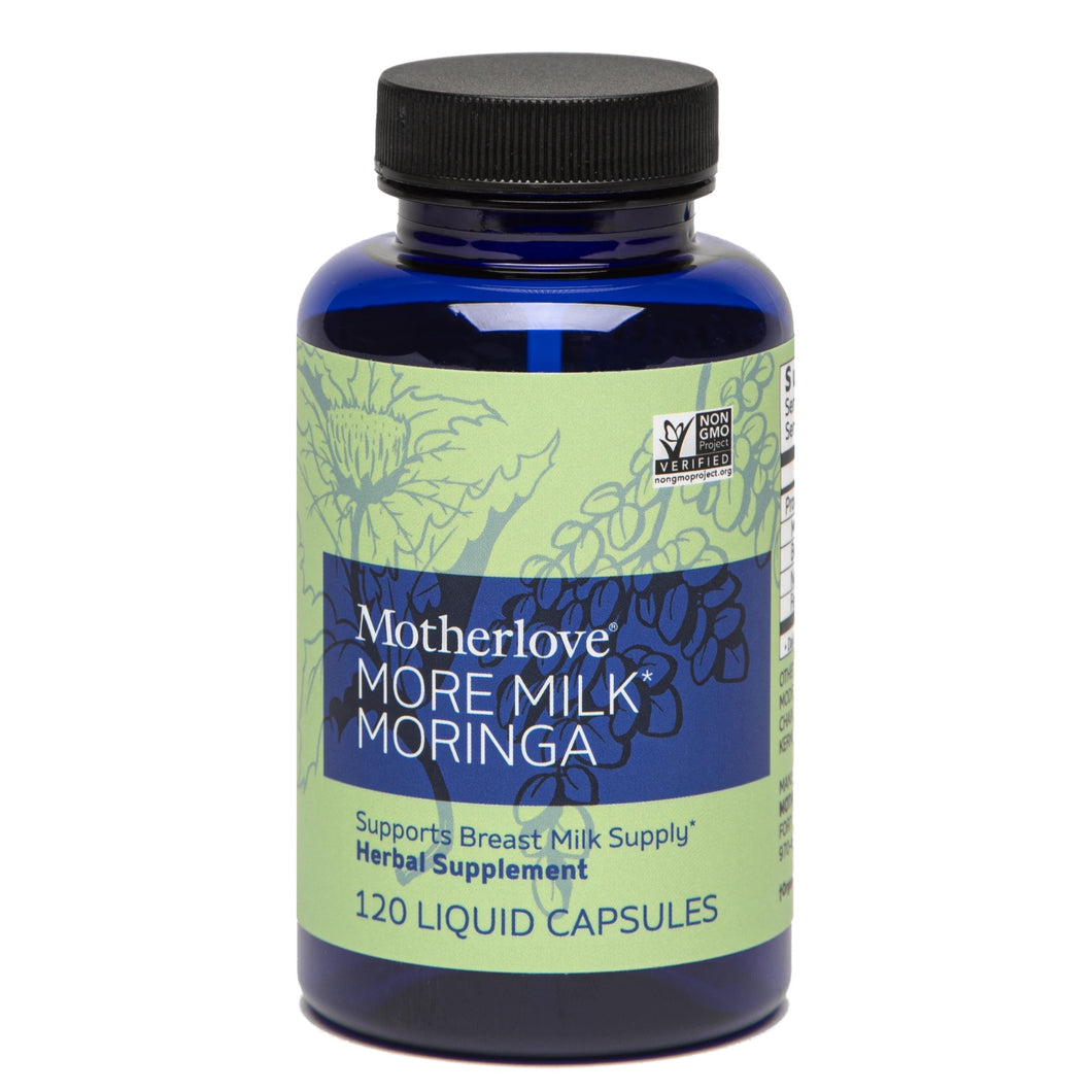 Motherlove More Milk Moringa (120 Capsules)