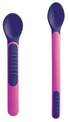 MAM Feeding Spoons & Cover (Heat Sensitive)